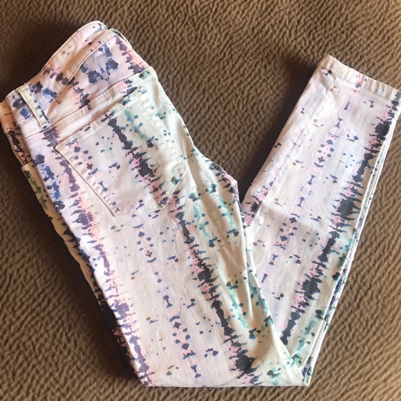 Joe’s Jean neon snake chic print ankle crop skinny - Picture 5 of 8